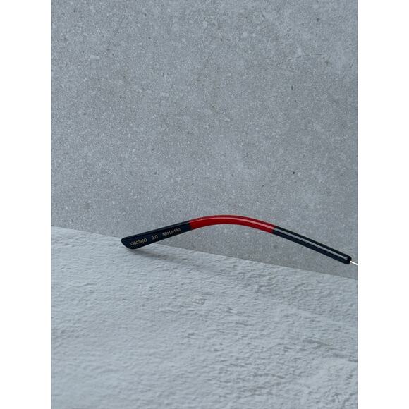NEW Gucci GG0396O Gold Metal Angled Eyeglasses Frames main image 7